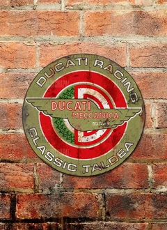 Chapa rústica Ducati