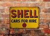 Chapa rústica Shell Cars for hire