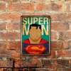 Chapa rústica Comic Superman