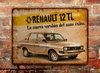Chapa rústica Renault 12 - comprar online