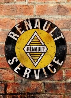 Chapa rústica Renault