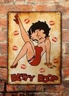 Chapa rústica Betty Boop - comprar online