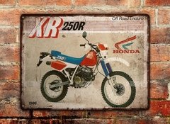 Chapa rústica Honda XR250 - comprar online