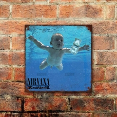 Chapa rústica Nirvana Nevermind