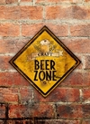 Chapa rústica Craft Beer Zone
