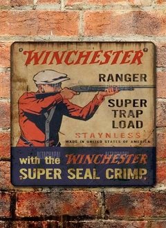 Chapa rústica Winchester