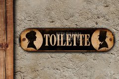 Chapa rústica Toilette - comprar online