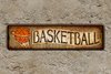 Chapa cartelito: "Basketball" - comprar online