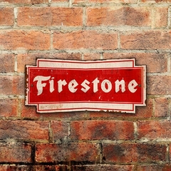 Chapa rústica Neumáticos Firestone