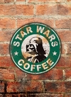 Chapa rústica Star Wars Coffee