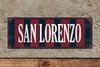 Chapa cartelito: San Lorenzo