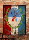 Chapa rústica Escudo Provincia de Santa Fe