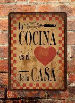 Chapa rústica La cocina es el corazón de la casa