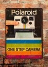 Chapa rústica Fotografía Polaroid