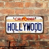 Chapa rústica Patente California Hollywood