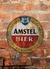 Chapa rústica Cerveza Amstel