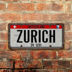 Chapa rústica Patente Suiza Zurich