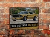 Chapa rústica Mustang Boss 302