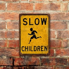 Chapa rústica Slow Children