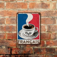 Chapa rústica Café Francés