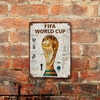Chapa rústica Fifa World Cup Copa del mundo
