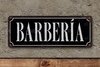 Chapa cartelito: Barbería - comprar online