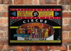 Chapa rústica The Rolling Stones, Rock and Roll Circus