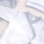 Conjunto Rayado gris- bodie blanco manga larga - bandana gris - comprar online