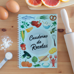 Cuaderno de recetas aqua - comprar online