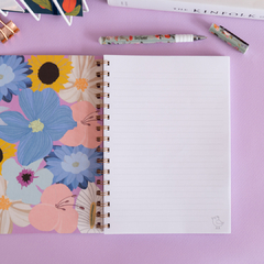Cuaderno grande lila - comprar online