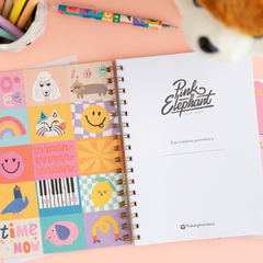 Cuaderno grande rainbow - comprar online