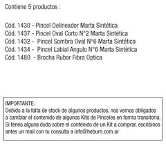 KIT SYNTHETIC SMALL X 5 - comprar online