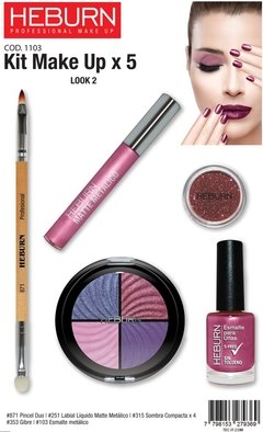 KIT MAKE UP X 5 - comprar online