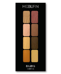 PALETA DE SOMBRAS x 8