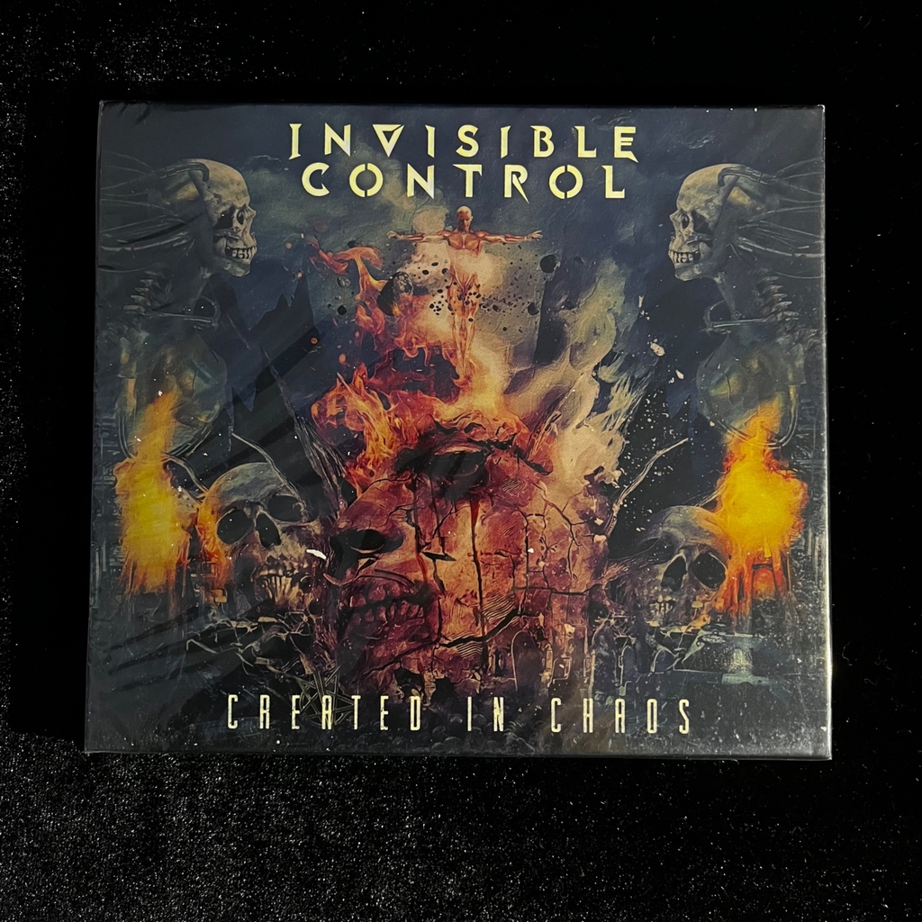 Invisible Control - Created in Chaos Cd Slipcase