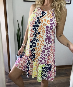 Vestido Sole tirita - ANIMAL PINK