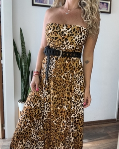 Maxi falda/vestido Isabella leopardo camel en internet