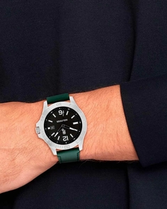 Reloj Tommy Hilfiger Hombre Casual Cuero Verde 1710531 - tienda online