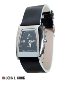 Reloj John L. Cook Unisex Fashion Cuero 2182