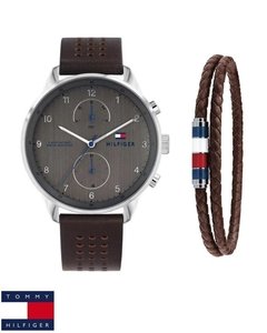 Gift Set Reloj Hombre Tommy Hilfiger + Pulsera Cuero 2770047