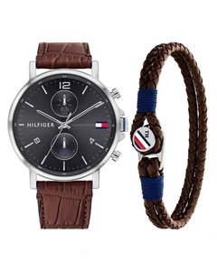 Gift Set Reloj Hombre Tommy Hilfiger + Pulsera Cuero 2770076