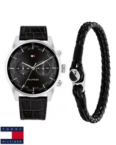 Gift Set Reloj Hombre Tommy Hilfiger + Pulsera Cuero 2770097