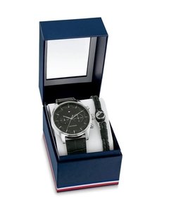 Imagen de Gift Set Reloj Hombre Tommy Hilfiger + Pulsera Cuero 2770097