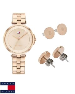 Gift Set Reloj Mujer Tommy Hilfiger + Aros Acero 2770103