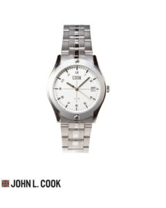 Reloj John L. Cook Hombre Casual Acero 3647