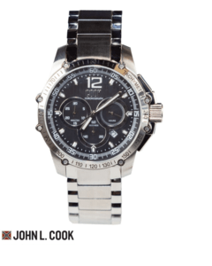 Reloj John L. Cook Hombre Velvet Cronografo Acero 5615
