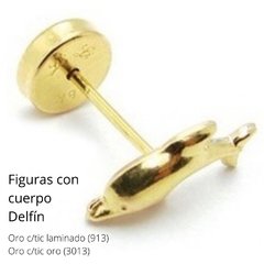 Aro Abridor Lili Modelo 913 Figuras con cuerpo Delfin con Cuerpo Tic Laminado - Cool Time