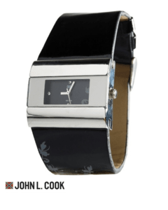 Reloj John L. Cook Mujer Cuero Digital 9256