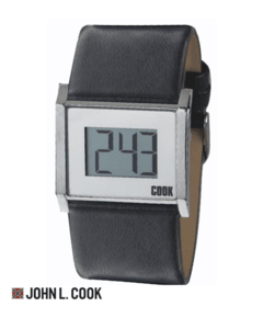 Reloj John L. Cook Unisex Cuero Digital 9290
