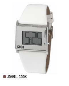 Reloj John L. Cook Unisex Cuero Digital 9297